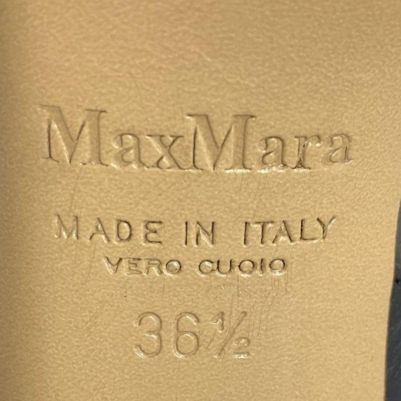 MaxMara Snake skin Women's heels size 6.5 🐍 - Picture 3 of 3